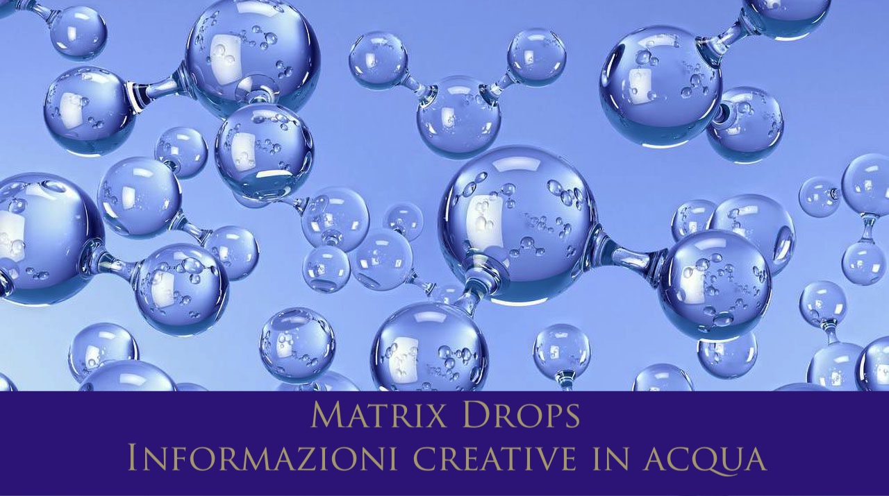 Matrix Drops – Informazioni creative in acqua